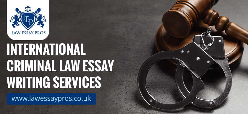 International Criminal Law Essay Writing Services