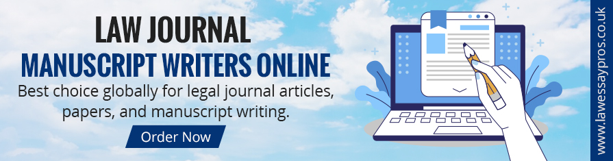 Law Journal Manuscript Writers Online