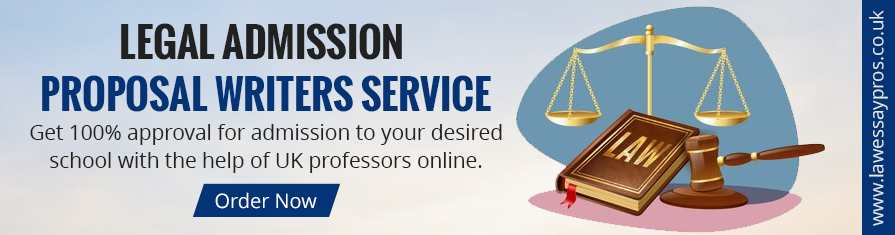 Legal Admission Proposal Writers Service