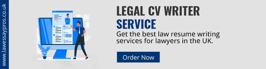 Legal CV Writer Service