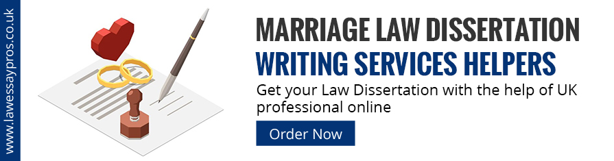 Marriage Law Dissertation Writing Services Helpers