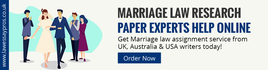 Marriage Law Research Paper Experts Help Online