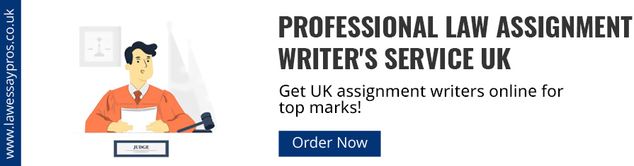 Professional Law Assignment Writer's Service UK